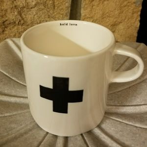Rae Dunn Boutique line indigo dreams short mug